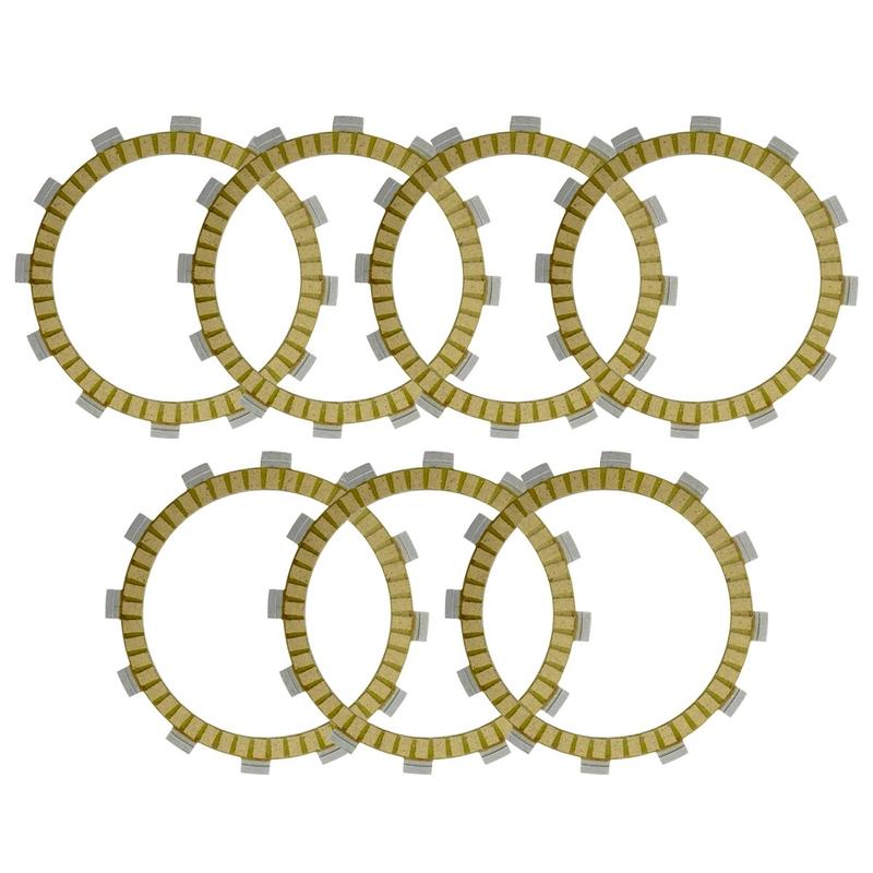 For Yamaha XS400 1977-1981 IT250 81-82 YZ250 1981 IT425 1980 YZ465 1980-1981 7Pc Motorcycle Friction Clutch Plates