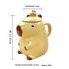 Cute Large Capacity Capybara Ceramic Mug Coffee Cup for Office Home Use Kawaii Water Cup Drinking Gift for Christmas Birthday