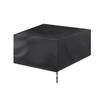Oxford Cloth Outdoor Table Cover Dust-Proof Heavy Duty Patio Furniture Covers Waterproof Black
