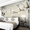 Photo Wallpaper Chinese Style Magnolia Flowers And Birds Mural Living Room TV Sofa Study Home Decor Painting Papel De Parede 3 D