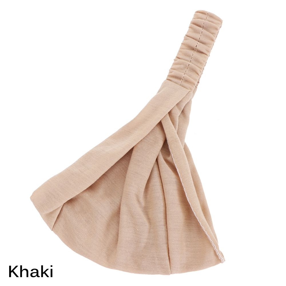 Běžecké ženy Turban Stretch Sport Head Wrap Elastická čelenka Yoga Wide Hairband