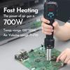 8858IV 700W Micro Hot Air Gun ℃/℉ Temp Adjusted Soldering Rework Welding Station LCD Digital Heat Gun BGA IC Solder Tools