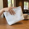 New Starry Design Makeup Bag Large Capacity Simple Fresh Cosmetic Pouch Handbag Women&Girls