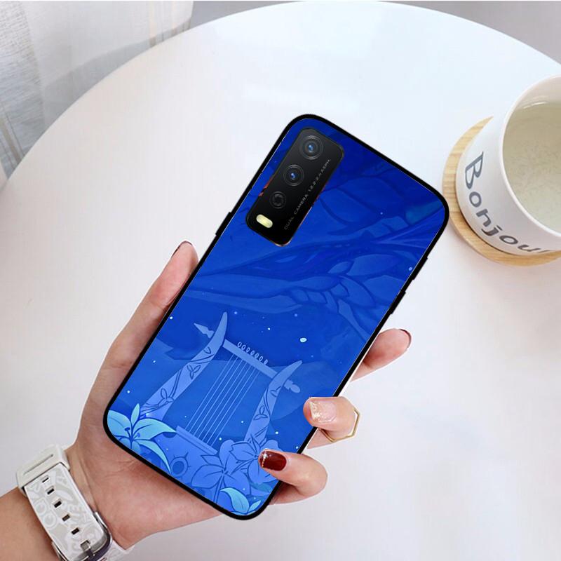 Genshin Impact Namecard Phone Case for VIVO Y31 Y21 Y70 Y21S Y20 Y72 1907 Y12 Y11S Y53S Y33S Y55 Y76 Y51 Y15S Y01