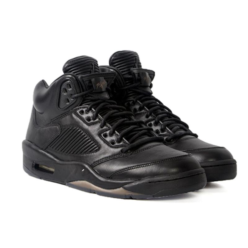 Jordan 5 Retro Premium Triple Black Jordan 881432-010
