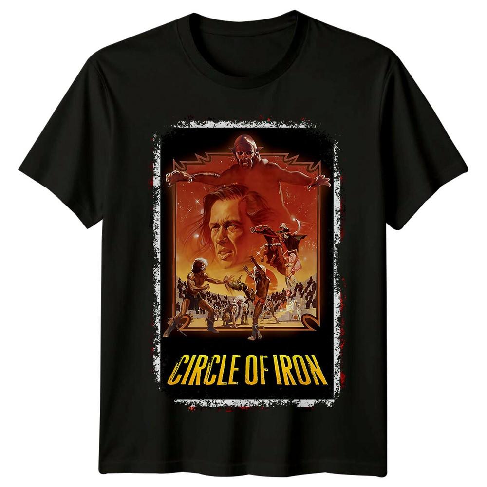 

Circle of Iron (1978) Movie Poster Inspired T-Shirt Retro 70s Tee Unisex 4XL