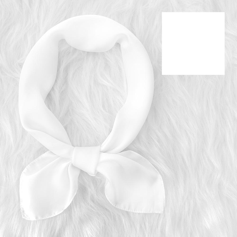Women'S New Fashionable Atmosphere Simulation Silk Scarf Neck Protection Scarf Spring Summer Autumn Square Scarf