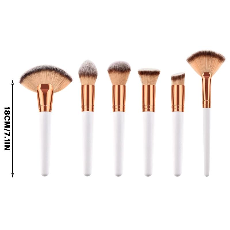 Elegant Fan Cosmetic Brush For Detailed Makeup Application Everyday Makeup Essential Full Coverage Concealer Brush