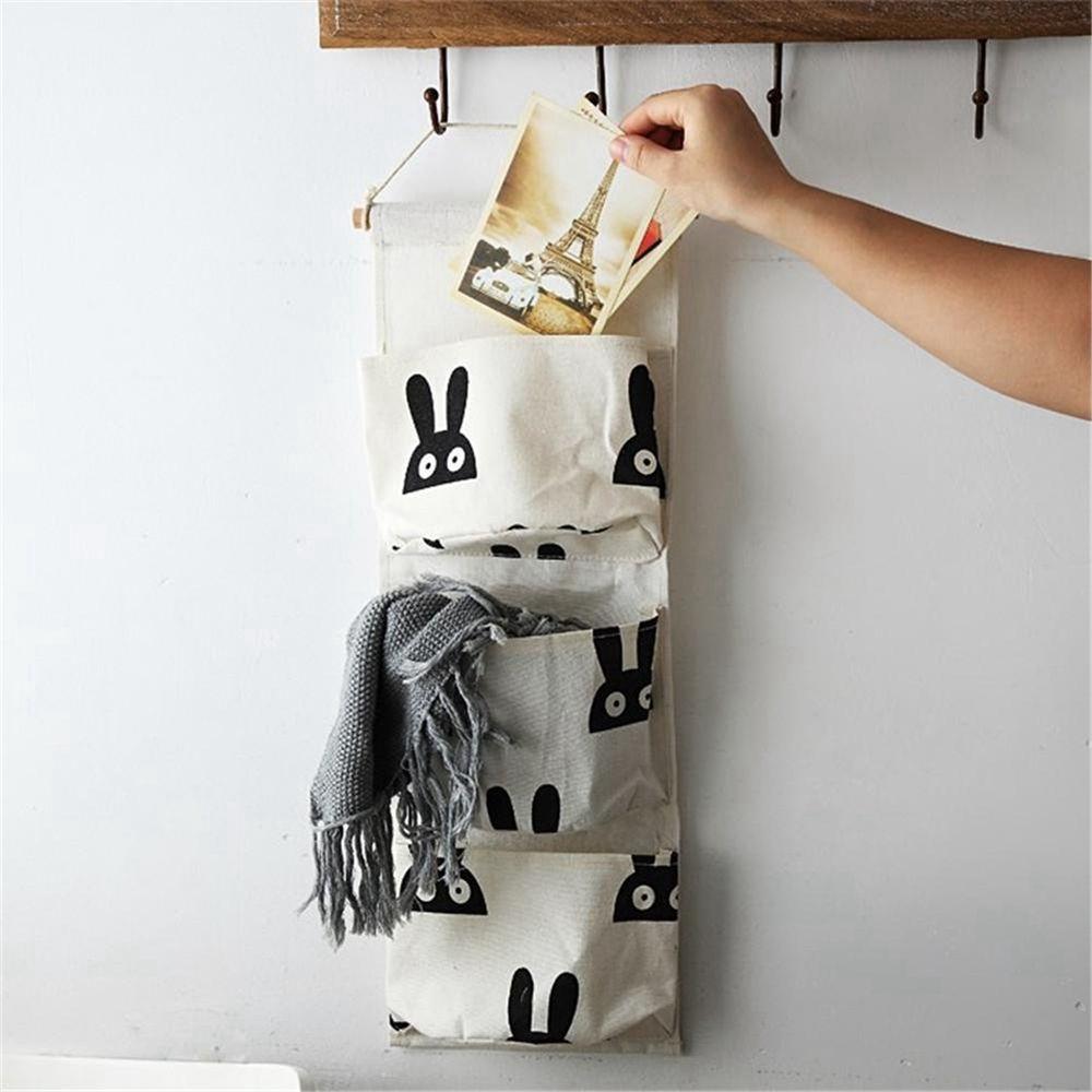 Wardrobe Organizer Hang Bag Wall  Pouch Hanging Organizers Sundries Storage Bag Hanging Storage Bag