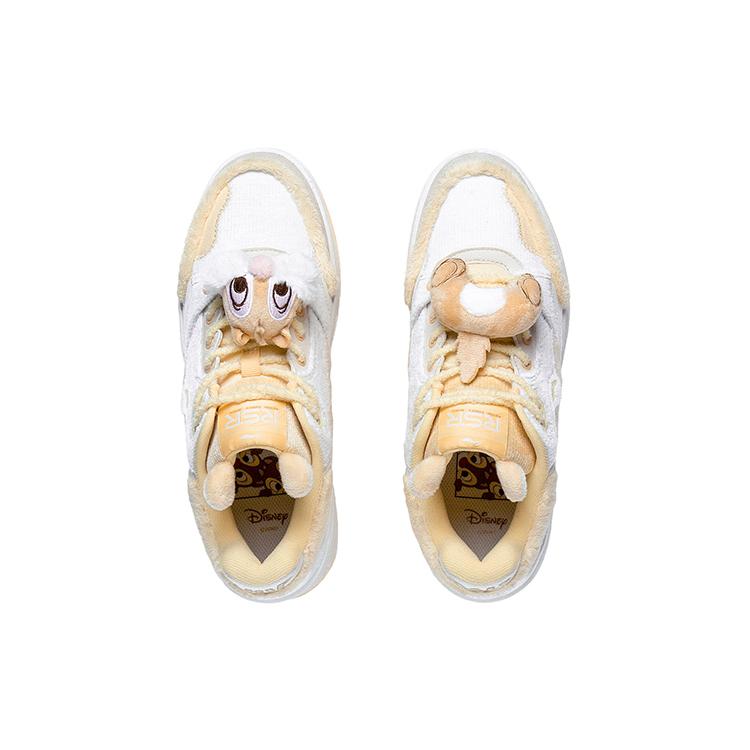 Disney x Li Ning RSR 101 Chip 'N Dale Collection Antidérapant Résistant à l'abrasion Bas Skateboard Chaussures Femmes ABCS108-3