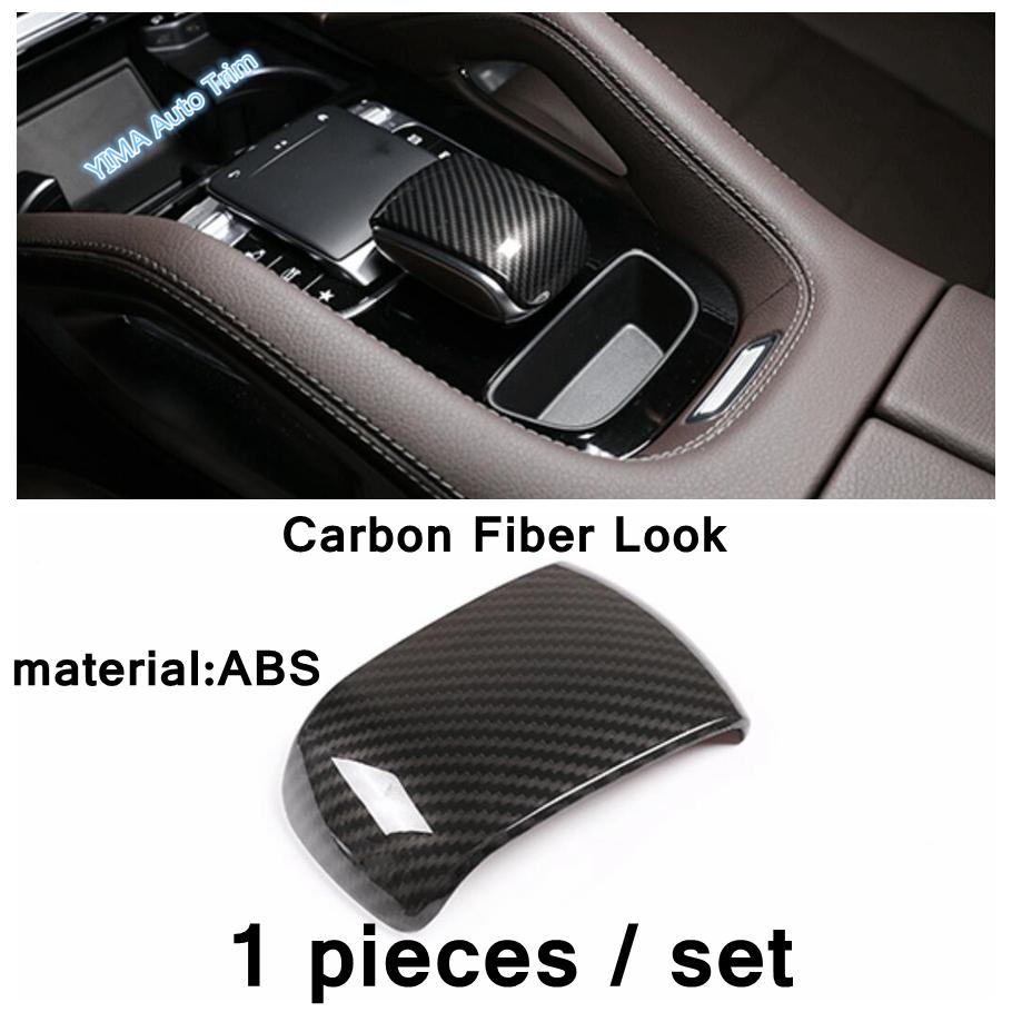 Car Glass Lift / AC Vent Outlet / Steering Wheel Decor Cover Trim ABS Accessories For Mercedes-Benz GLE GLS Gle320 450