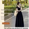 Plus Size High Waist Draping Slimming Long Skirt Dress for Chubby Girls - Casual and Versatile
