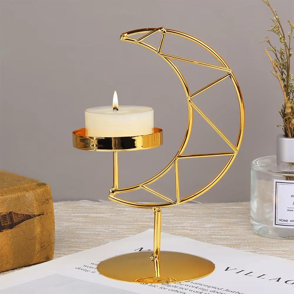 

Подсвечник 1 шт., ужин при свечах, кованый железный креативный подсвечник, украшения, свадебная церемония, реквизит для фотосъемки золотистый