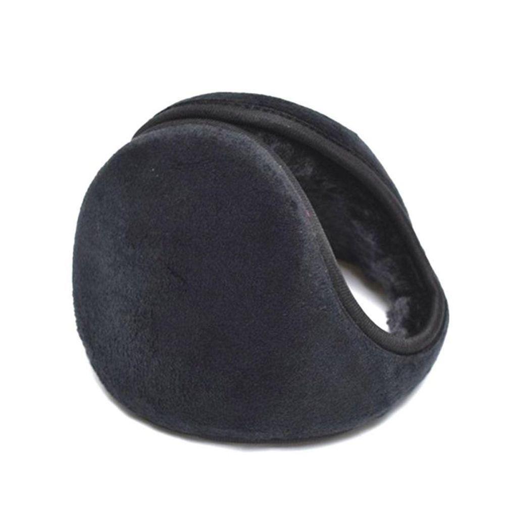 Muff Gift Warmer Band Men Ear Lap Black Wrap Fleece Earmuff