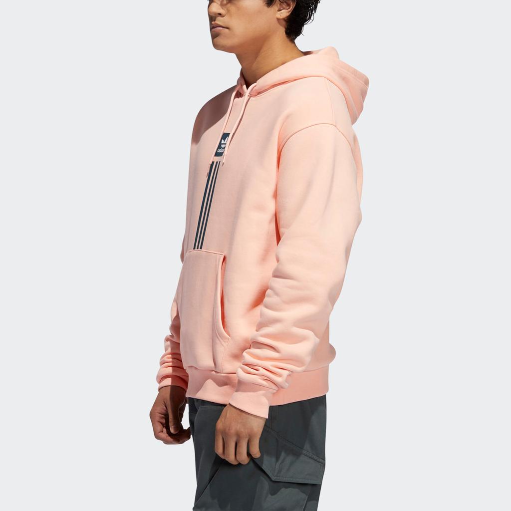 adidas Originals Trefoil Casual Sport Pullover Hoodie Men Tops Pink EH5265