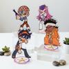 Anime JoJo's Bizarre Adventure Giorno Bruno Dio Acrylic Stand 10cm Figure key Cosplay Props Desktop Decor Birthday Gift