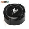Z1000 Motorcycle Accessories Rear Brake Fluid Reservoir Cap Oil Cylinder Cover For KAWASAKI Z 1000 2017 2018
