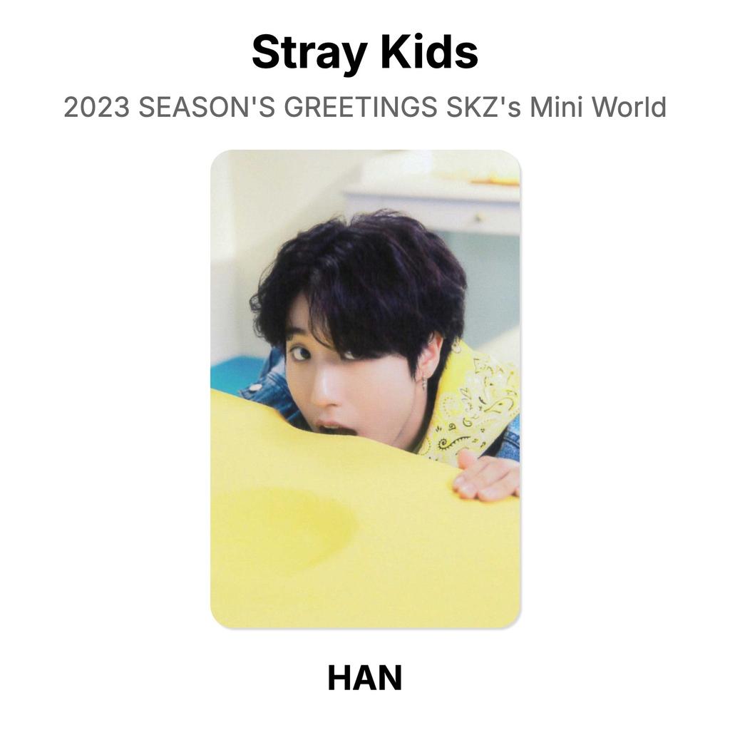 Stray Kids 2023 SEASON'S GREETINGS SKZ's Mini World Official Photocard