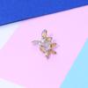 Natural Citrine Ring: Dainty 925 Sterling Silver Jewelry