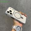 Cooling Heat Dissipation Stand Holder Case For iPhone 17 Pro Max 16 Pro 15 14 13 12 Invisible Bracket Magnetic Matte Hard Cover