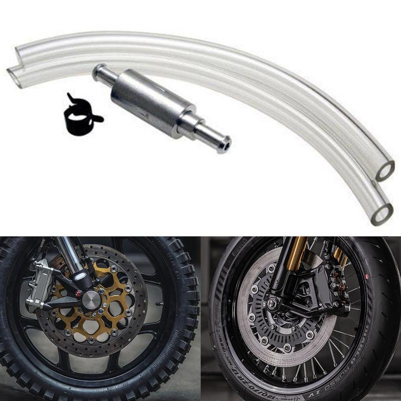 Motorrad Kupplungsbremsflüssigkeitsentlüftungsschlauch Einwegventil Schlauch Entlüftungswerkzeug für Motorradkupplung