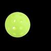 6 st Lysande Nattlampa Grön Pickleball 74mm Hållbar Boll med 40 Hål för Utomhustävling Lysande i Mörkret