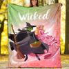 1pc The Wizard of Oz1 Theme Blanket - Digital Print, Polyester, Cozy for All Seasons, Perfect for Outdoor, Camping, and Travel