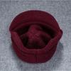 Elderly Hat Women Winter Warm Ear Hat Grandmother Mother Wool Hat Cold Old Lady Knitted Hat