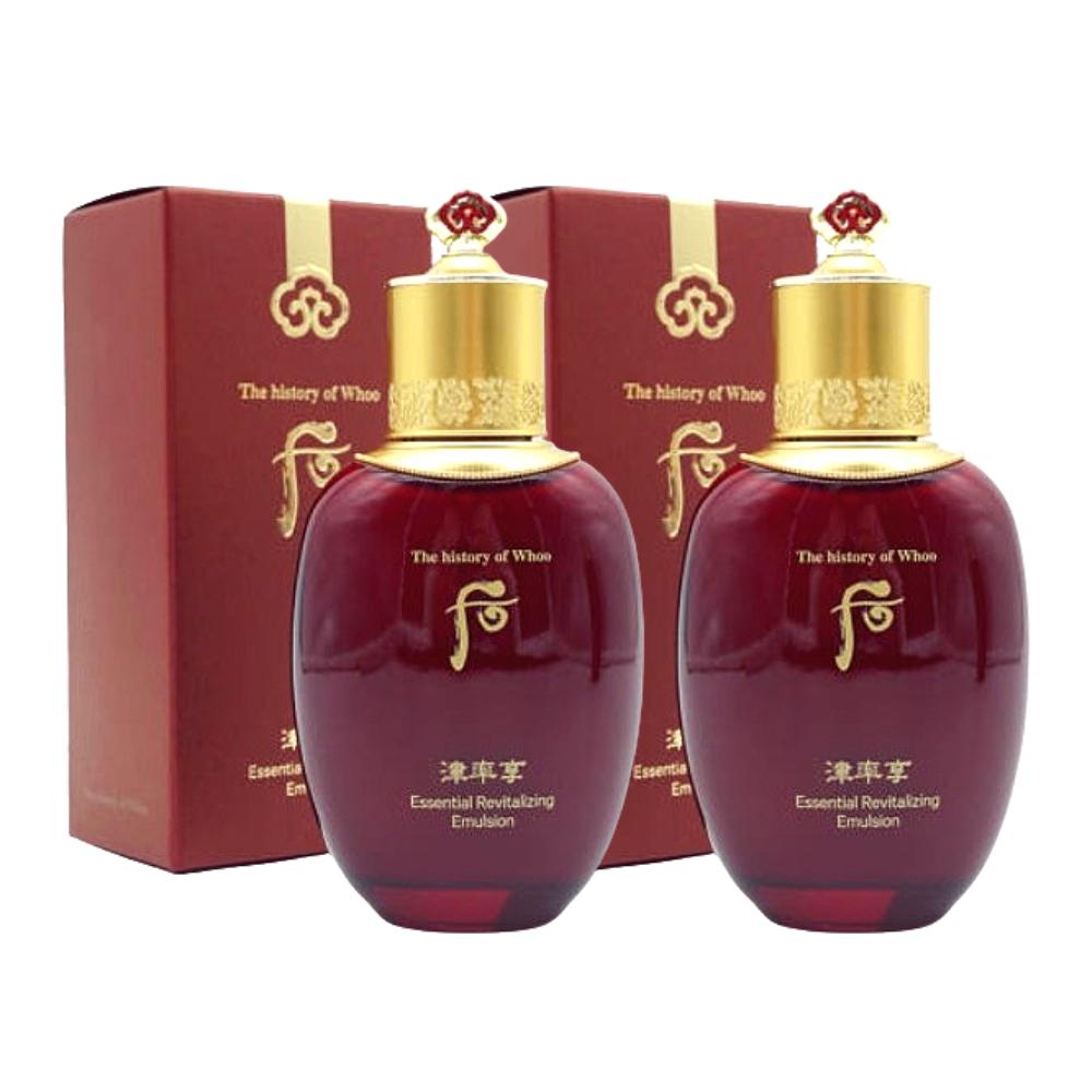 The history of whoo Jinyulhyang Essential Revitalizing Emulsion 110ml Korean Herbal Anti-Aging & Nourishing Lotion Hydrating & Firming K-Beauty