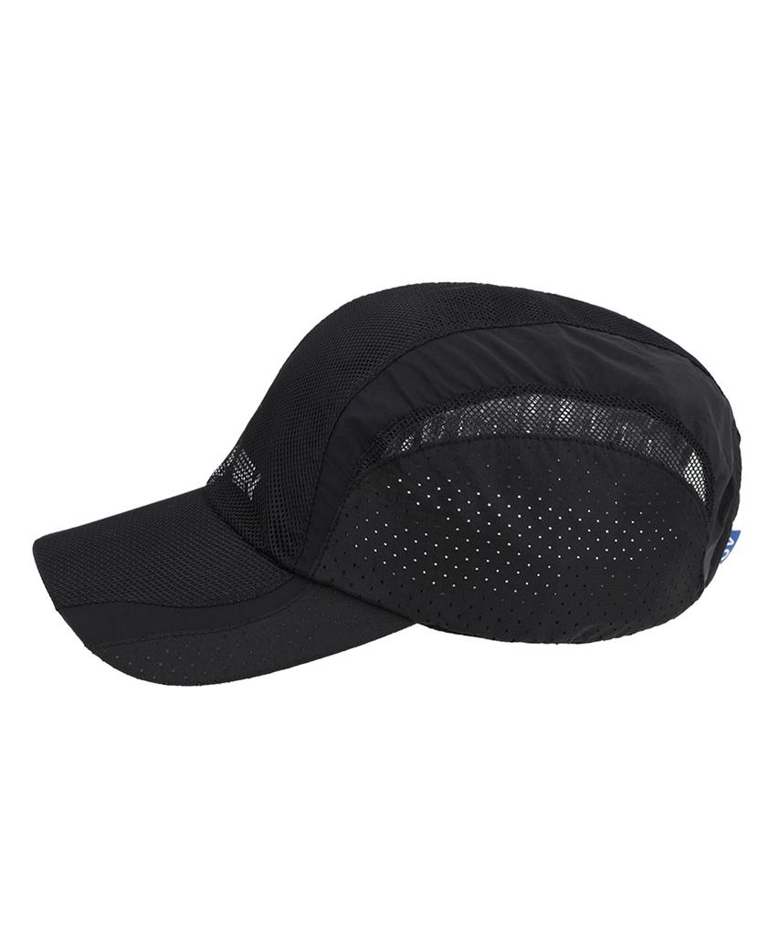 Nonpaundeu Air Mesh Run Ball Cap [Black]