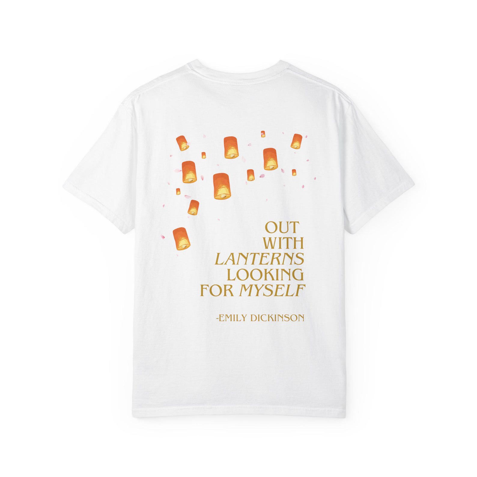 Rainbow Lake Landscape Art Men s Unisex Cotton Tee Unique Printed T-Shirt 2XL