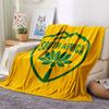 South Africa national football Printed Flannel Blanket, soft throw for bedroom sofa, washable,soccer fan merchandise, great gift.