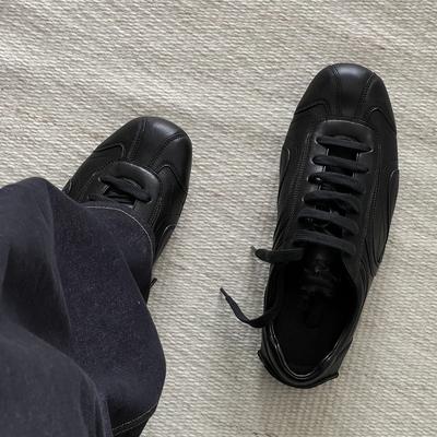 Soft-Soled Argand Training Shoes Men'S Minimalist Retro High-End Men'S Shoes Boxing Training Shoes Casual And Comfortable