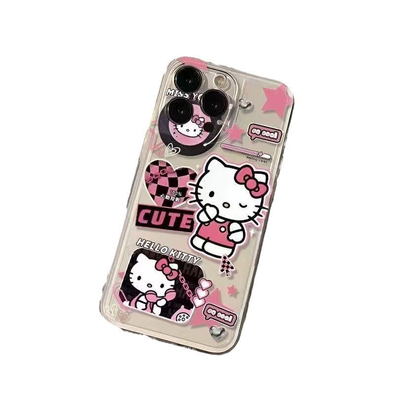 Sanrio Hello Kitty Phone Case for iPhone 12-16 Pro Max (Girly Style)