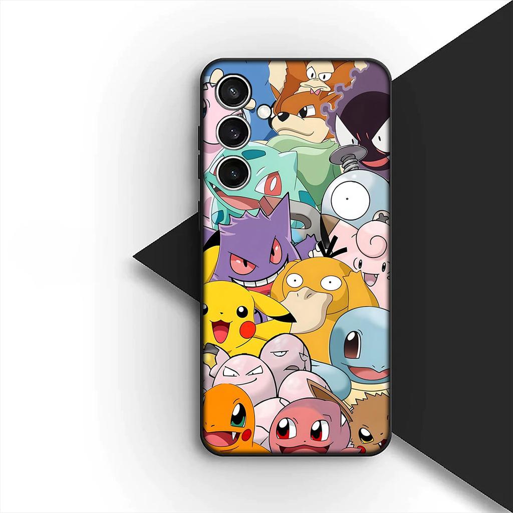 Cover for Motorola Moto G86 G57 E14 E15 G14 G34 G67 G84 G24 A54 G15 Power E22 Phone Case Espeons P-Pokemons Umbreons P-Pikachus
