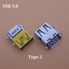 10PCS For Acer ASUS Lenovo Dell Notebook Maintenance Accessories USB 2.0 /3.0 Female Jack Right Angle Connector