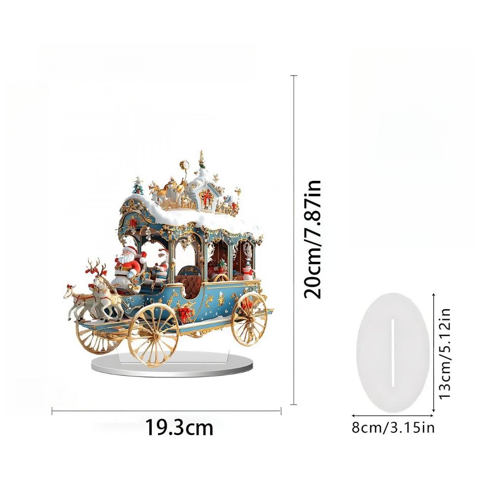 

Acrylic Stand for Home Office Decor Craft Display Gift for Mother Father Halloween Holiday Party Event - 2D Flat Acrylic Desktop Ornament 24