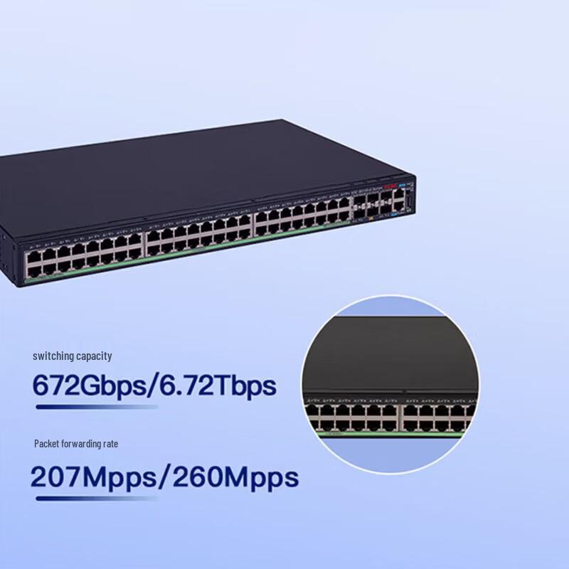 H3C S5130S-54S-EI-G 10G Managed Ethernet Switch