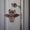 Bat Shaped Plush Keyring Soft Stuffed Animal Keychain Accessory Bag Decoration for Everyday Use Children Birthday Gift