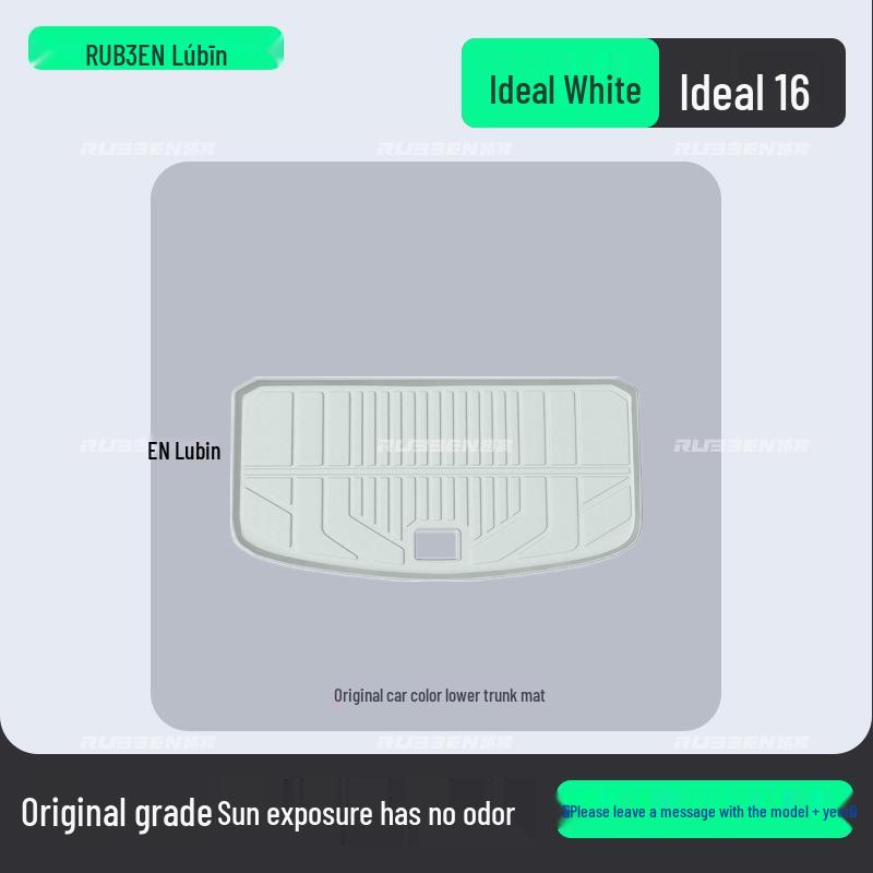 Durable TPE Anti-Scratch Trunk Mat for Ideal i6/i8