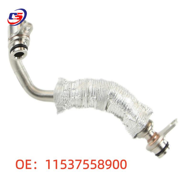 Compatible Hoses and Pipes for BMW E90 Turbocharger, Oil, and Coolant Systems (11537558900)