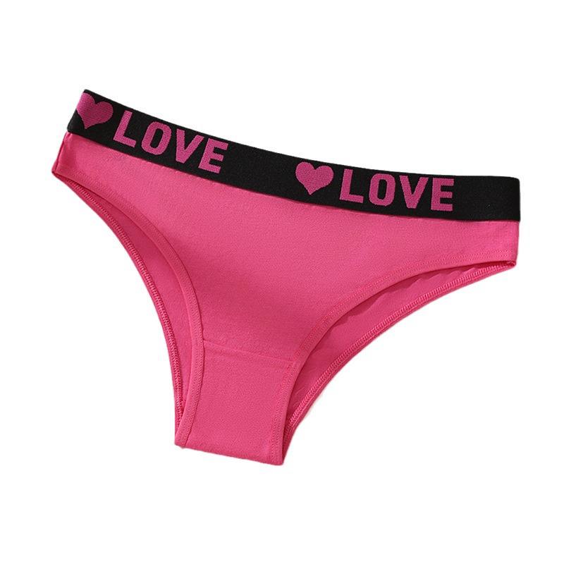 Plus Size Women's Low Waist Triangle Panties - Pure Cotton Sporty Style Underwear