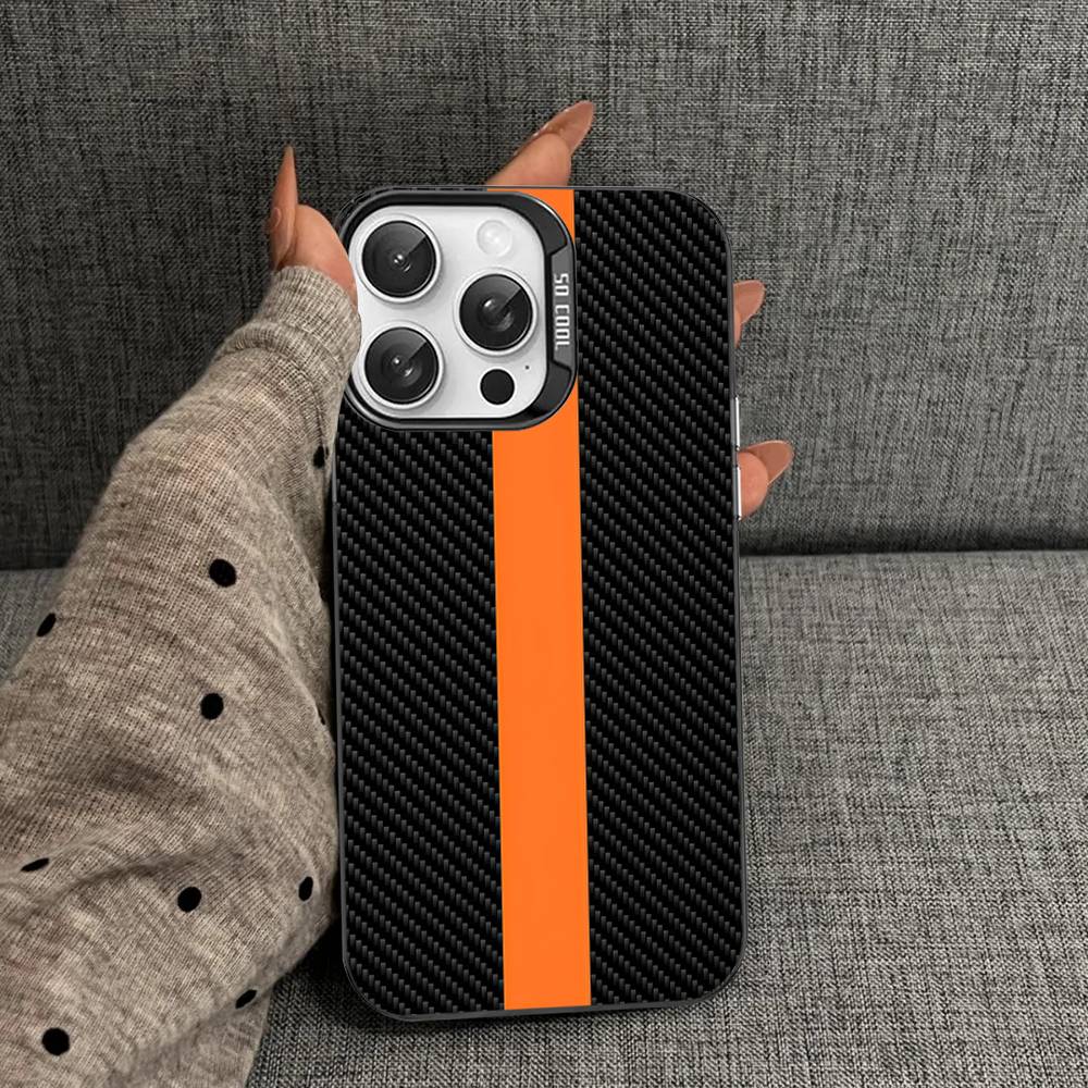Fiber Texture Phone Cases For IPhone 17 16 15 14 13 12 11 Plus Pro Max Colorful Case