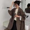 Small Suit Jacket for Women, Spring and Autumn Fashion Version, Loose Temperament, College Style Suit, Women's Top