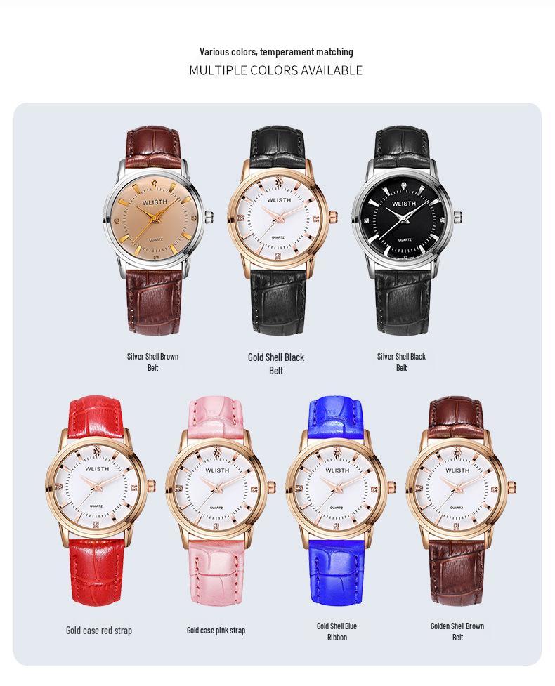 Wolisz Wasserdichte Damen-Quarz-Modeuhr - Heiß verkaufende Business-Armbanduhr