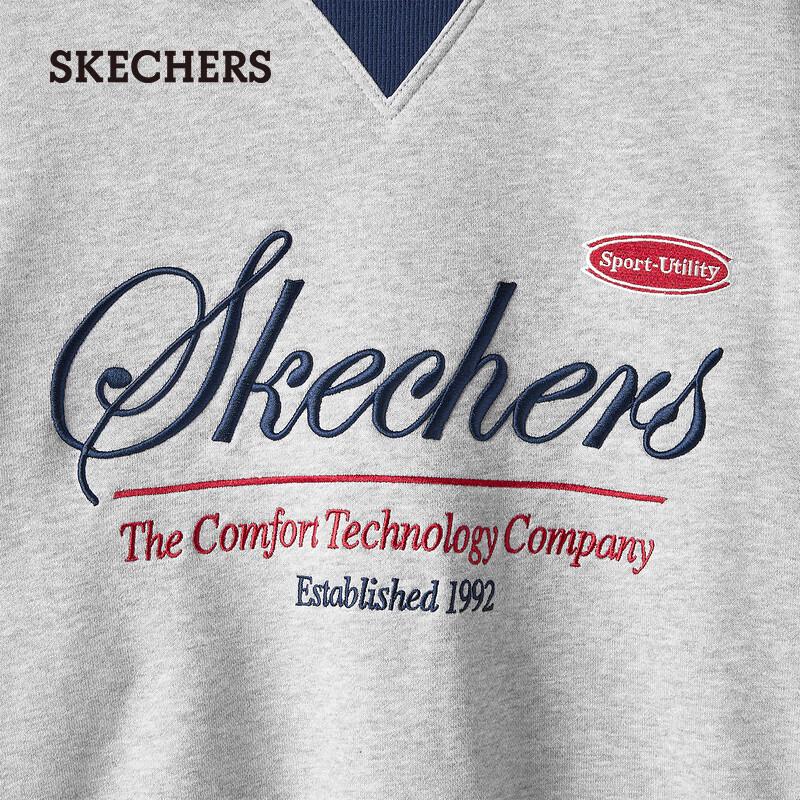 Skechers Unisex Knit Pullover Sweatshirt L424U006