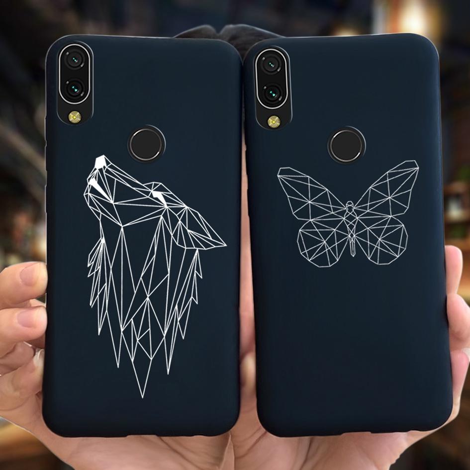 Soft Case For Xiaomi Redmi Note 7 Cover Funda For Redmi 7 7A Fashion Silicone Sunflower Phone Case on Redmi Note7 Pro Back Cover