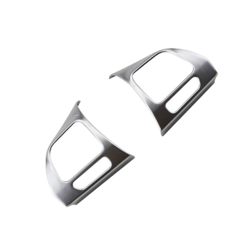 

Панель переключателя рулевого колеса автомобиля, отделка блестками для Vw Golf Mk6 Passat B7 Cc Eos Tiguan Jetta Touran Sharan Caddy серебряный