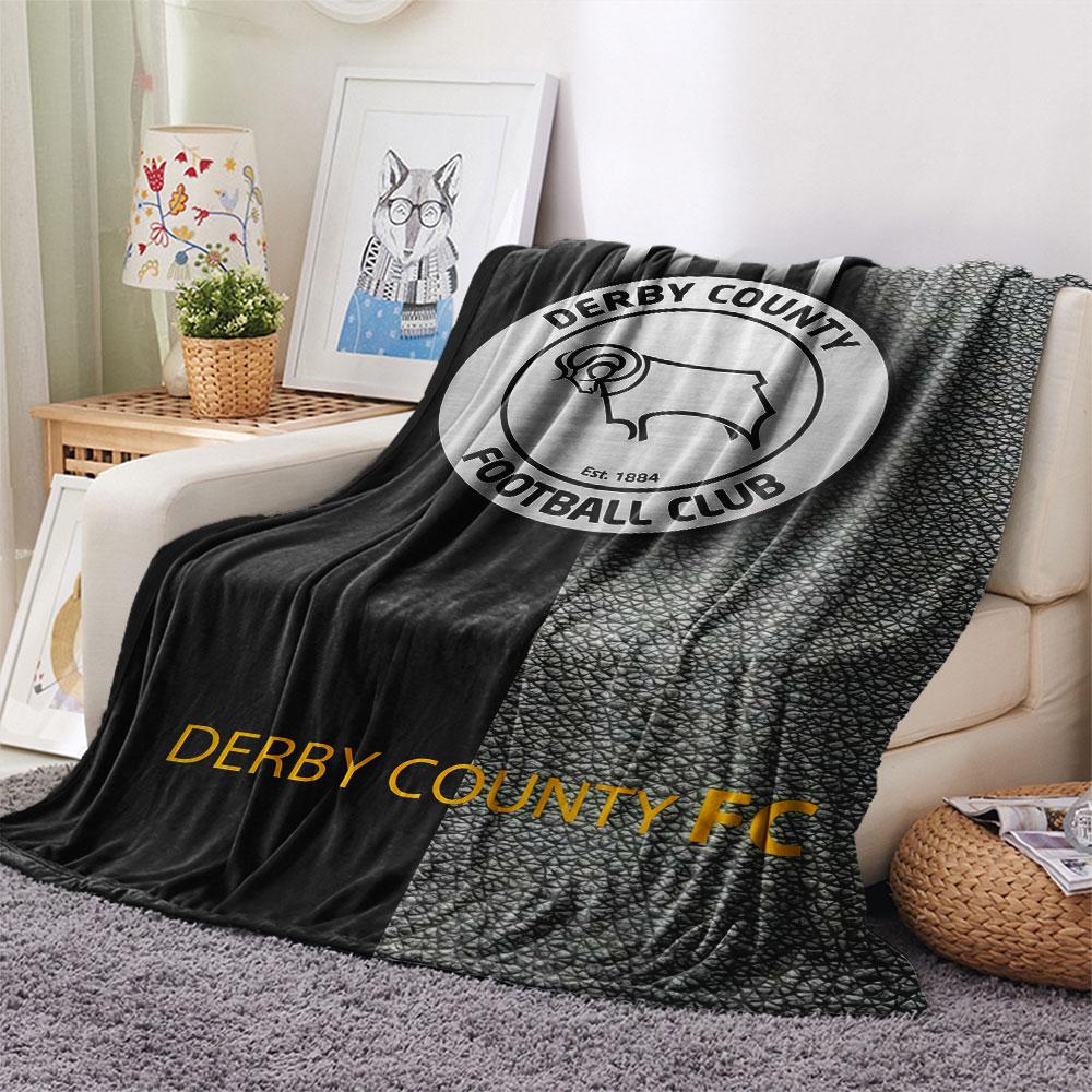 Derby County Poster Decke, Hohe Qualität, Bequem für Alle Jahreszeiten, Heimdekoration, Wärme und Komfort