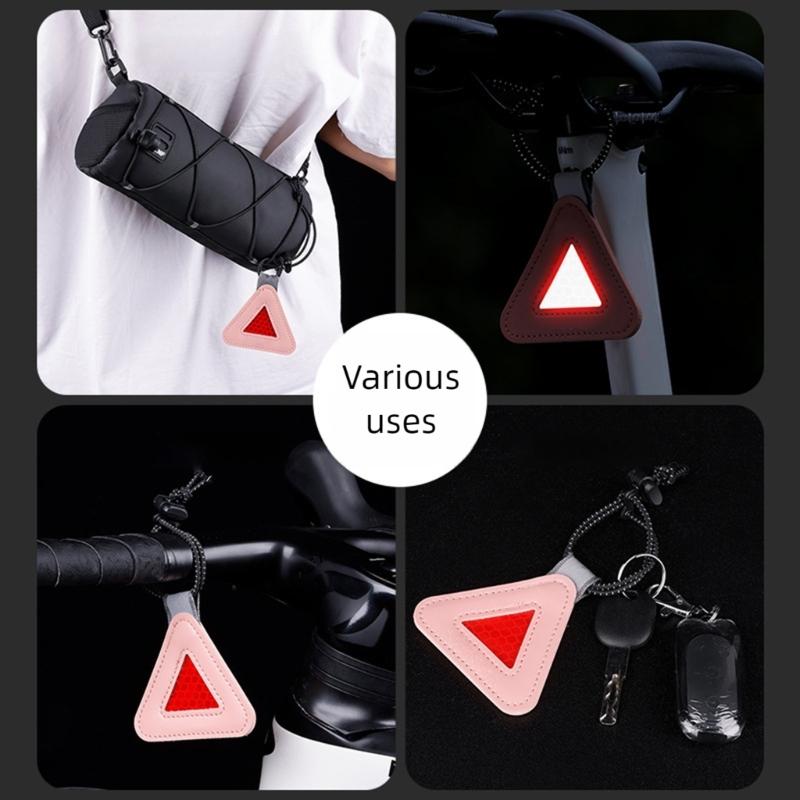 PU For Bike Featuring Reinforced Stitching And 360° Nighttime